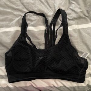 NIKE black sports bra